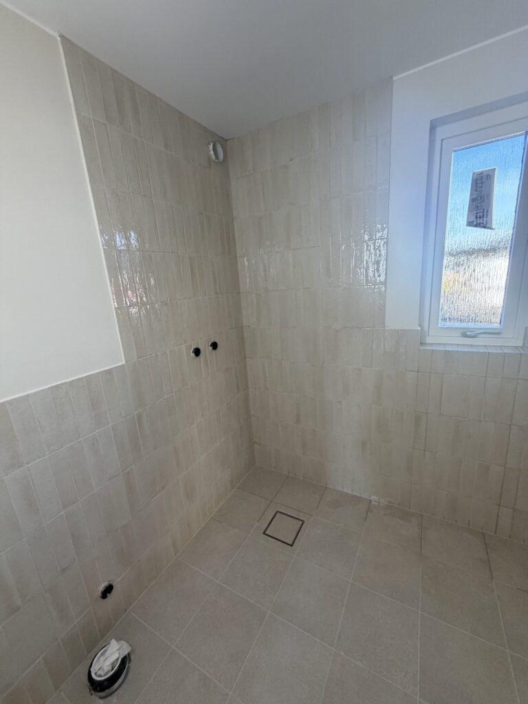 Badrumsrenovering i villa