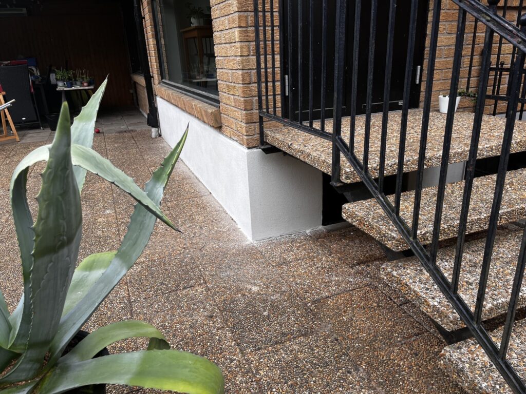 Putsning av husgrund i Kulladal, Malmö – bild 3